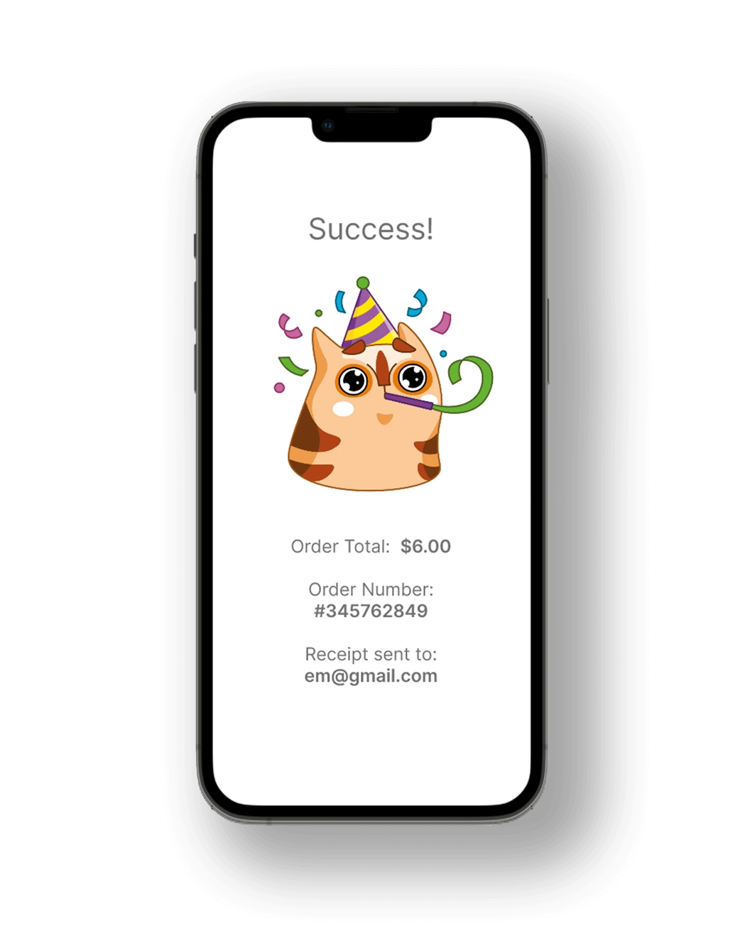 One tap chackout screen
